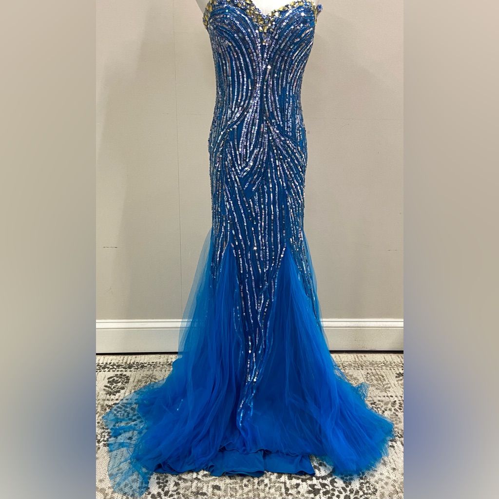 Nwt Tony Bowls Sequins Sweetheart Dress. Size 6